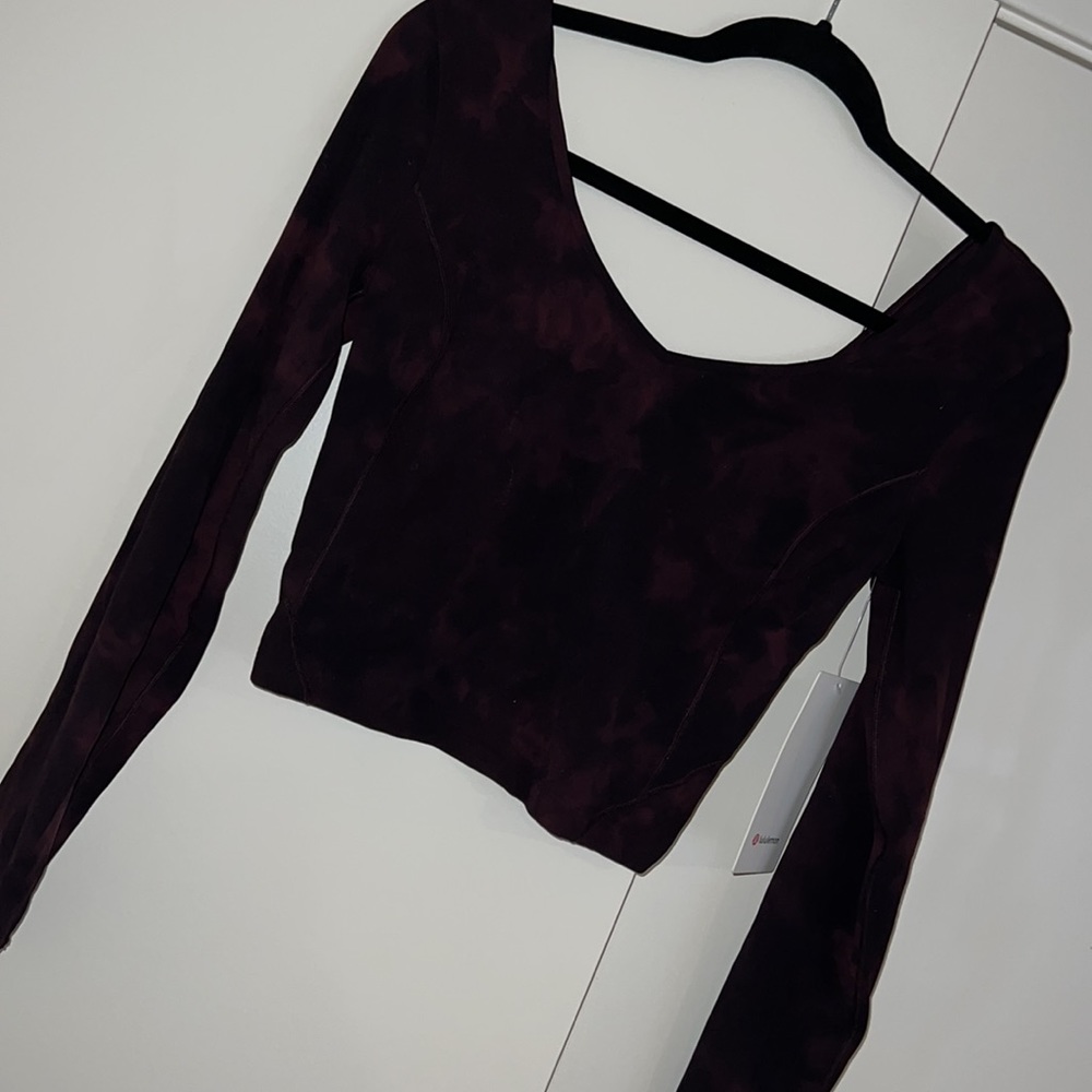 Lululemon size 6 align, long sleeve top